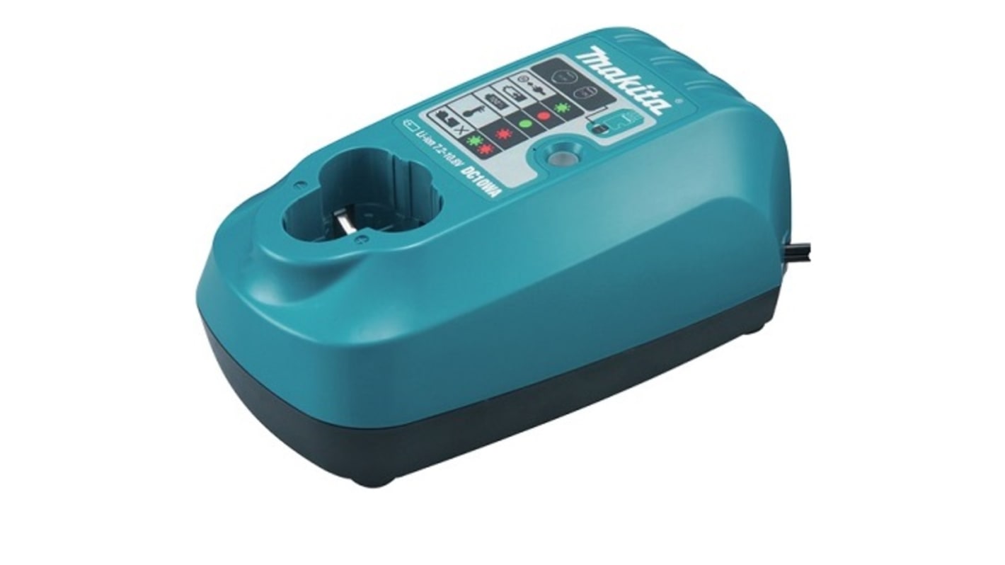 Makita 12 V Batterioplader med UK stik