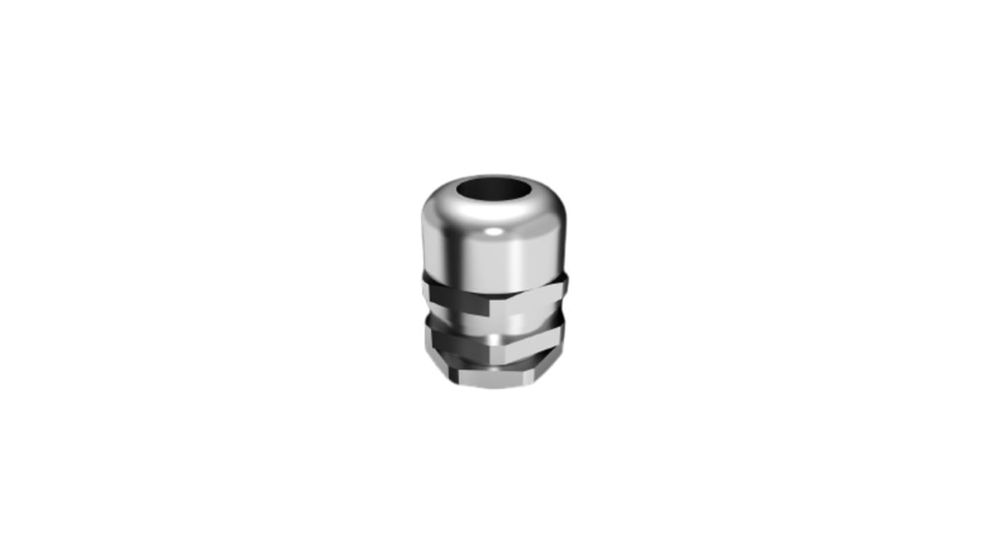 Rittal SZ Series Metallic Brass Cable Gland, M16 Thread, 10mm Min, 5mm Max, IP68