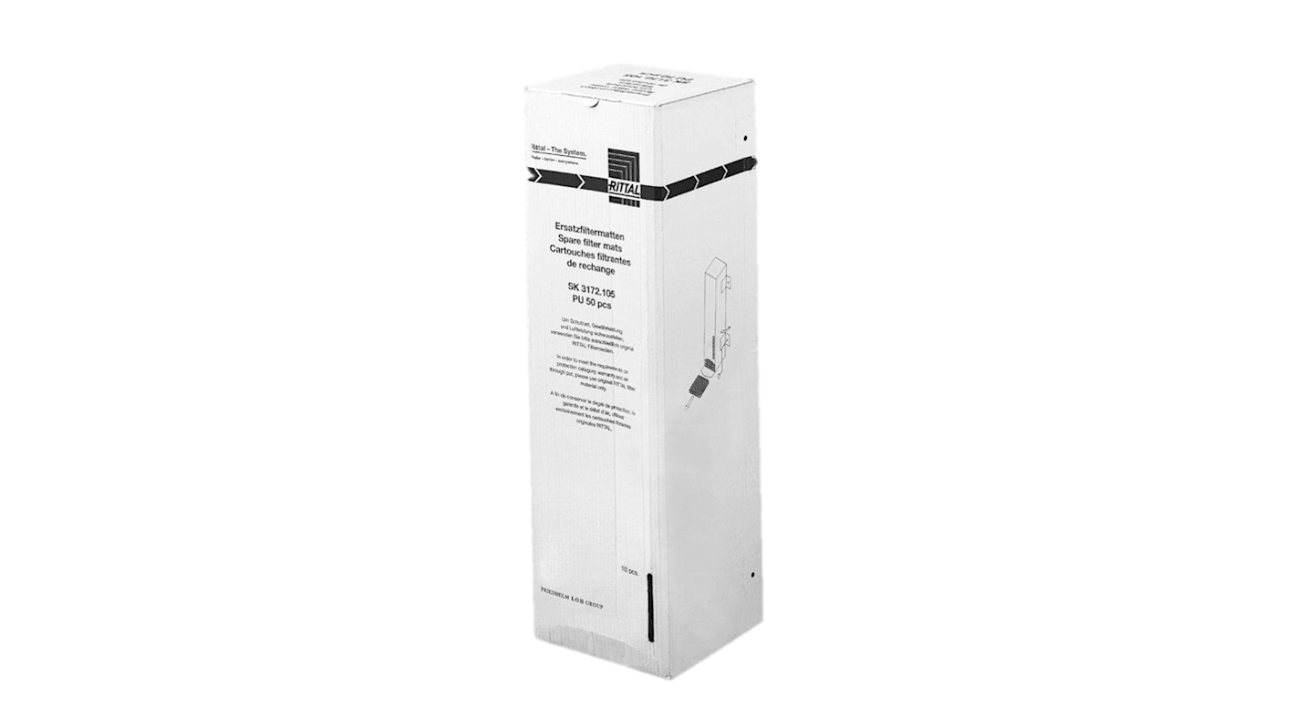 Tappeto Rittal in Fibra chimica 221 x 221mm per ventola da 221 x 221mm