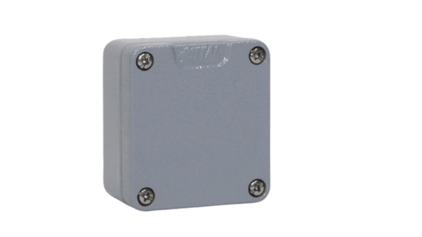 Caja de pared Rittal GA de Aluminio RAL 7001, 58 x 64 x 34mm, IP66