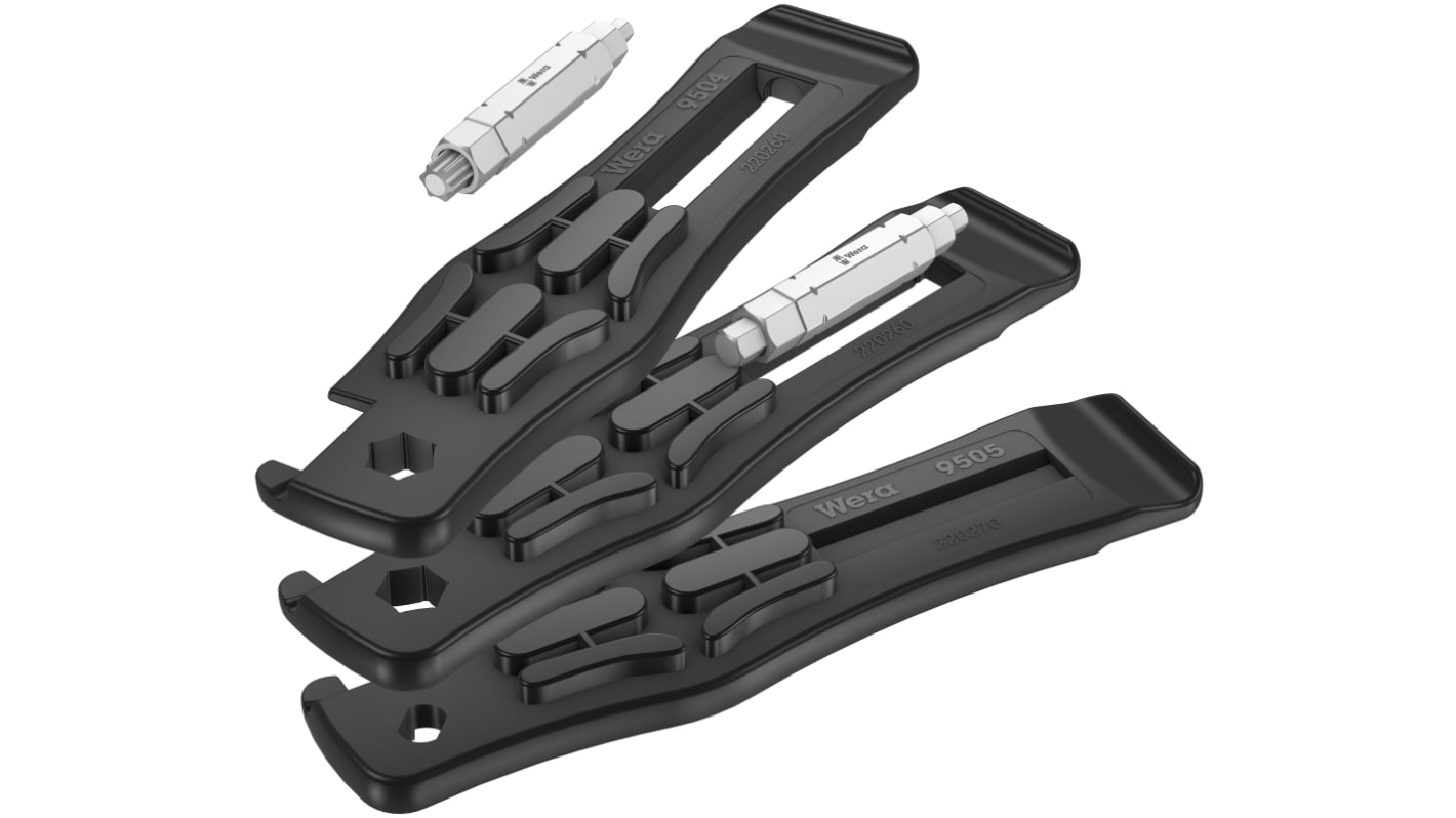 Wera 5 Piece Bicycle Set 15 Tool Kit with Modules