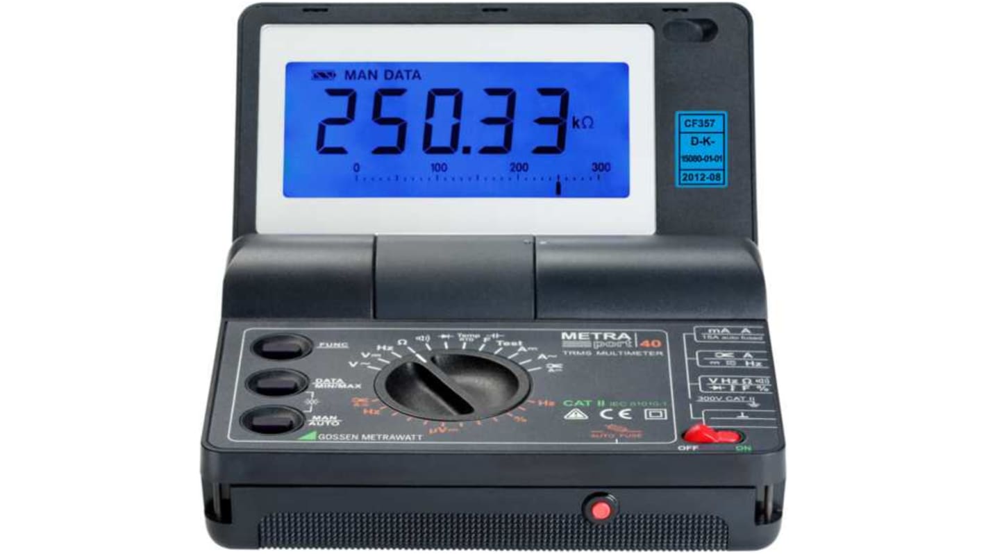 Gossen METRAHIT AM TECH Hand Digital Multimeter 1000V ac / 10A ac