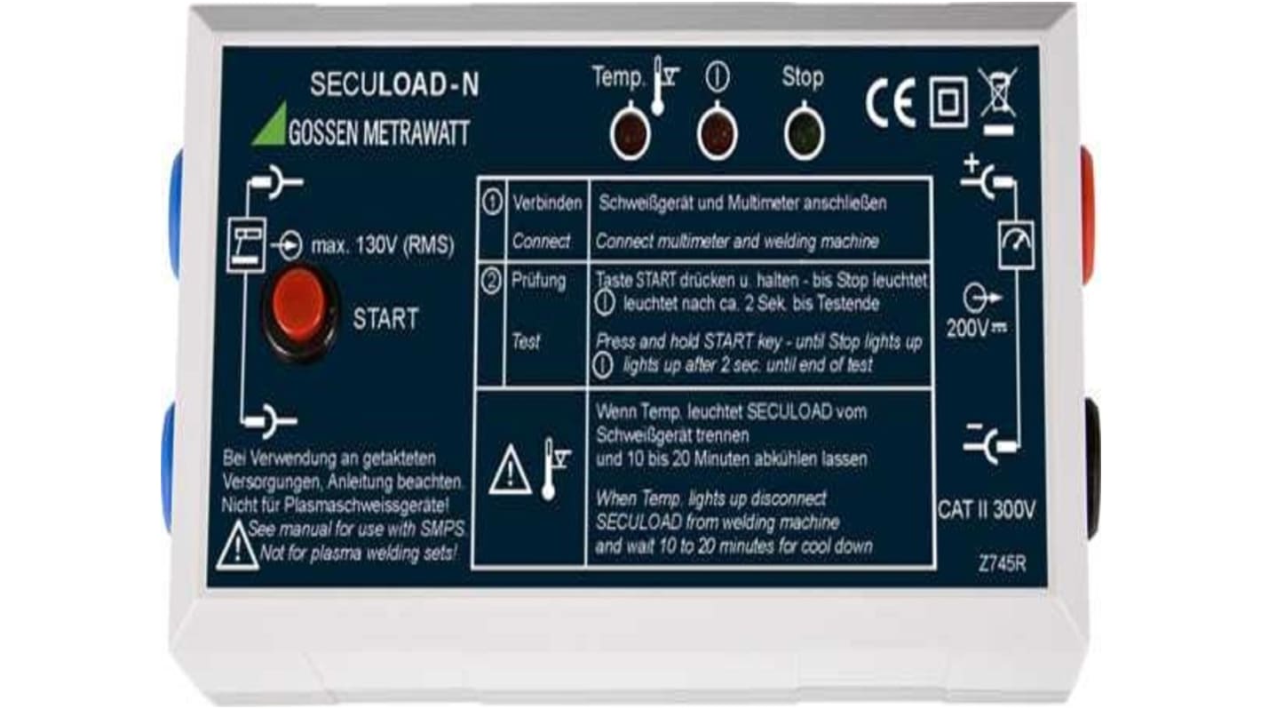 Gossen Metrawatt Z745R Adapter til PAT (test af bærbare apparater)