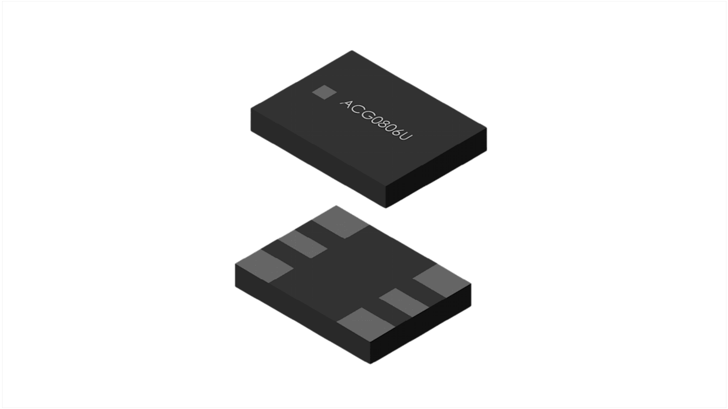 Abracon SMT-Antenne Ultrabreitband (UWB) Intern 3,3 → 7,2 GHz -40°C / +105°C Chip 8dBi