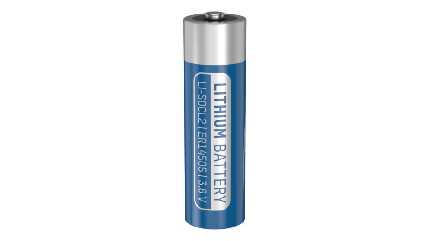 Ansmann ER14505H AA Batterie, Lithium Thionylchlorid, 3.6V / 2.7Ah Standard