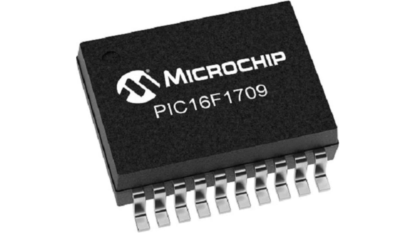 Microchip PIC16系列单片机, 8 位 MCU内核, 20针, SSOP封装