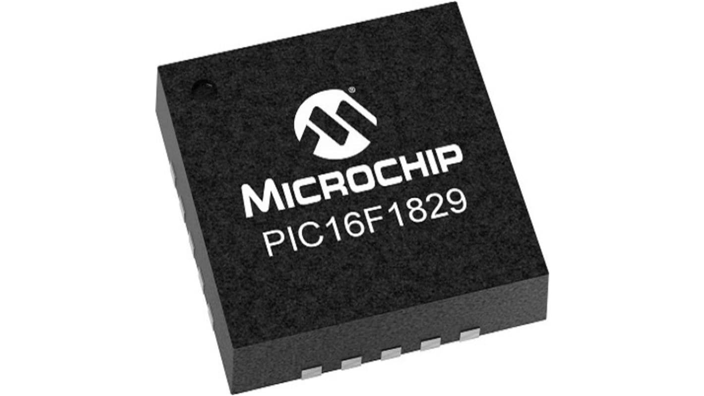 Microchip 8 bit MCU, PIC16 Microcontroller MCU, 10-Pin UQFN