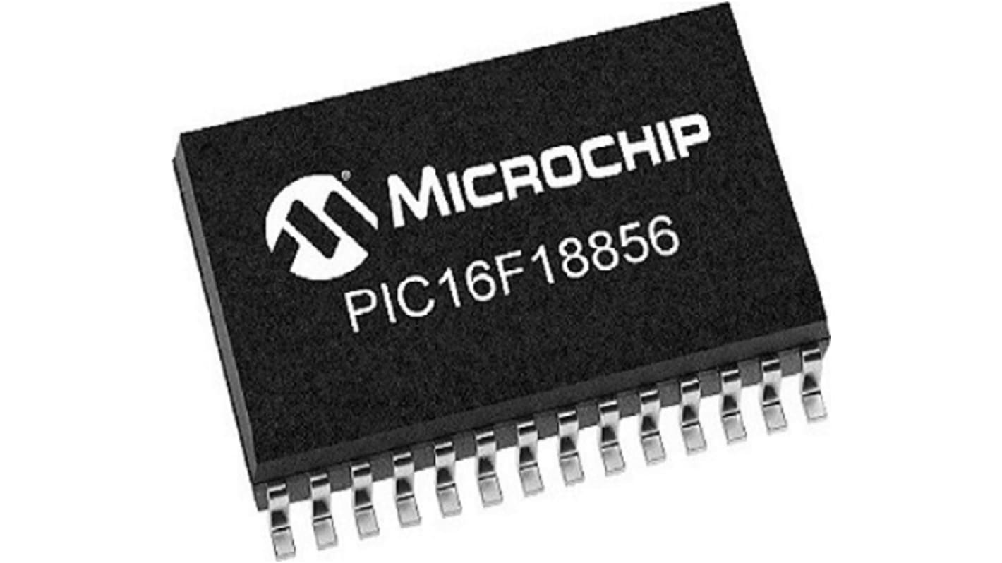 Microcontrollore MCU Microchip, MCU 8 bit, SSOP, PIC16, 20 Pin, Montaggio superficiale