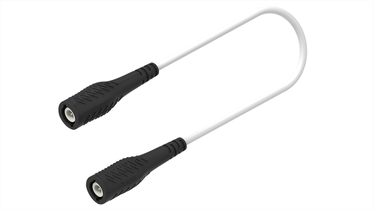 Electro PJP Test lead, 3A, 300 → 1000V, Black, 100cm Lead Length