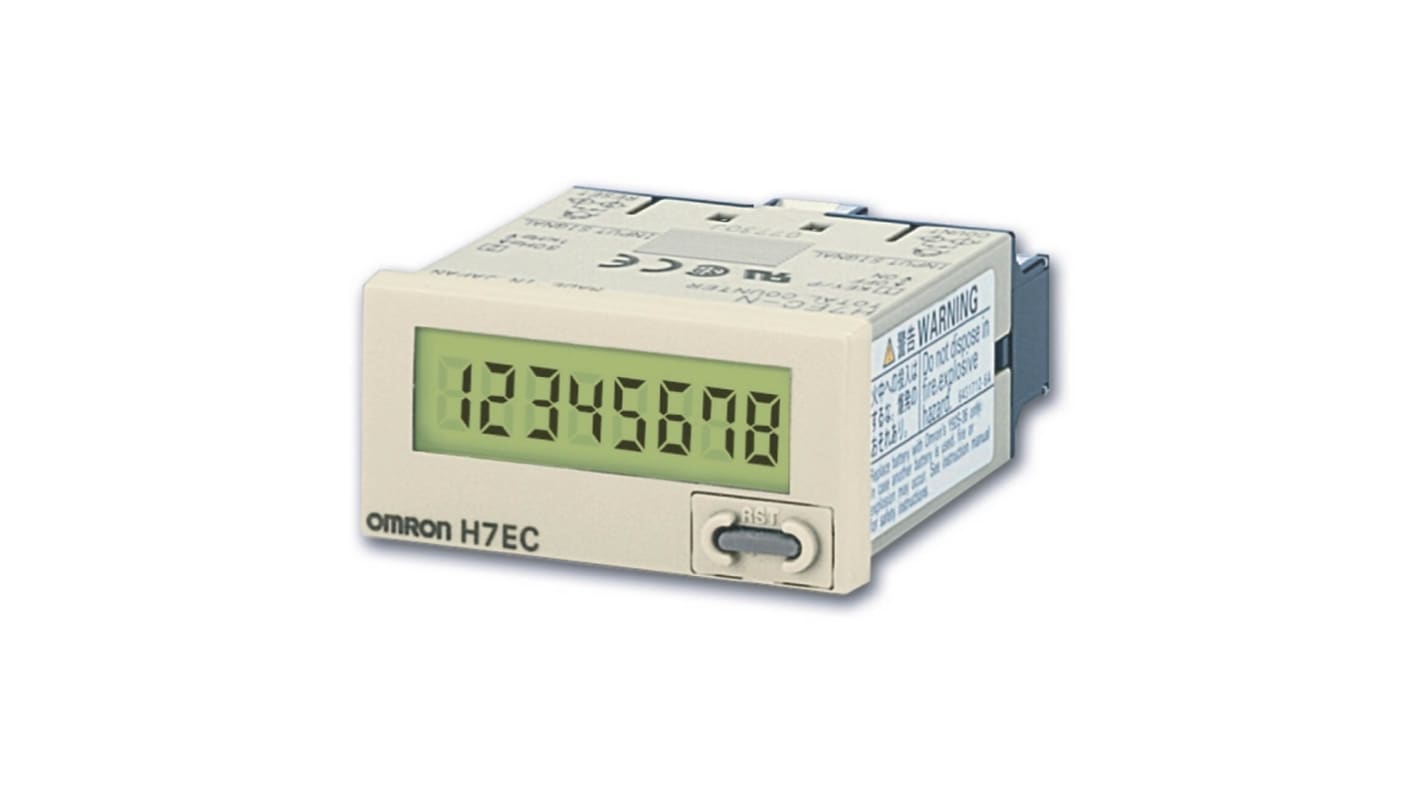 Rs-Online Contatore Omron 1kHz display LCD 8 cifre