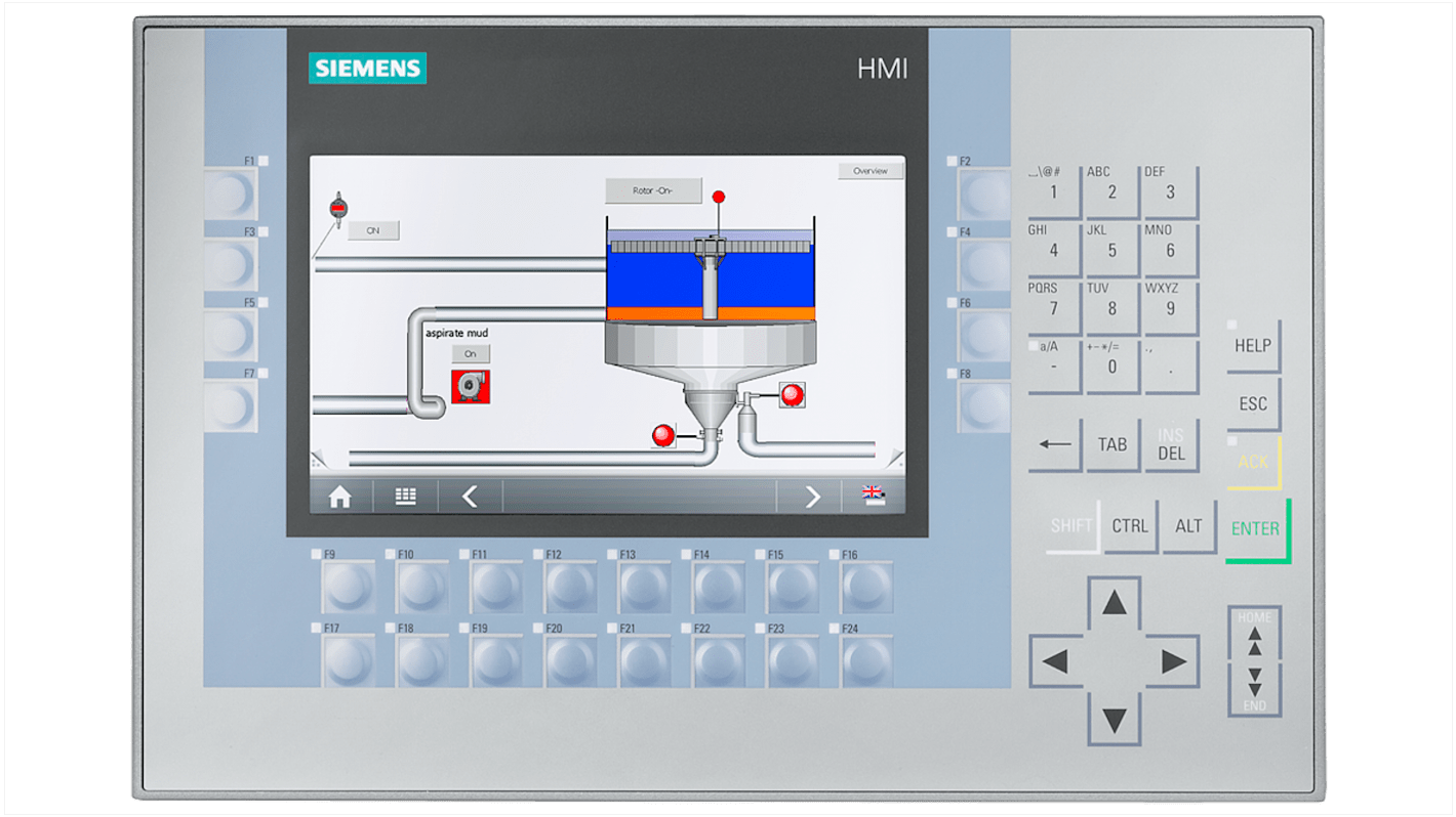 Siemens SIPLUS HMIパネル 7 インチ 800 x 480
