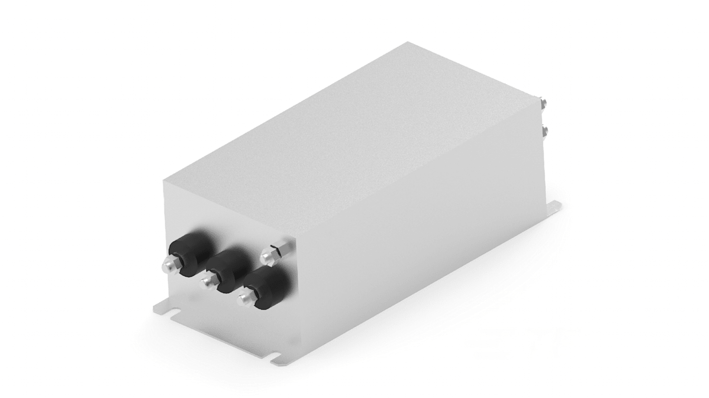 TE Connectivity 三相EMI滤波器, 125A, 760 V, 50/60Hz, 底盘安装, 螺柱接端, 一阶, AHV系列