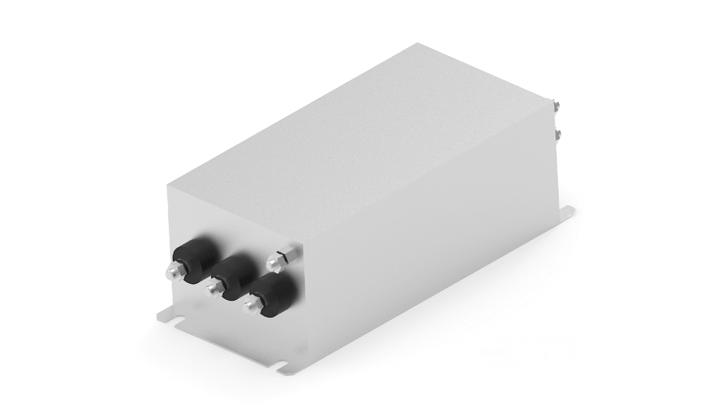 Filtro EMI TE Connectivity, 125A, 3 fasi, 760 V, A telaio