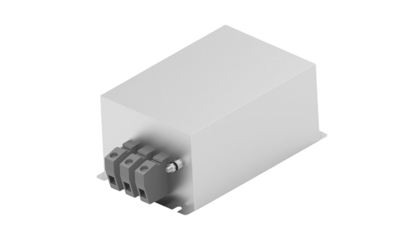 TE Connectivity EMIフィルタ 三相 30A シャーシーマウント Two Stage