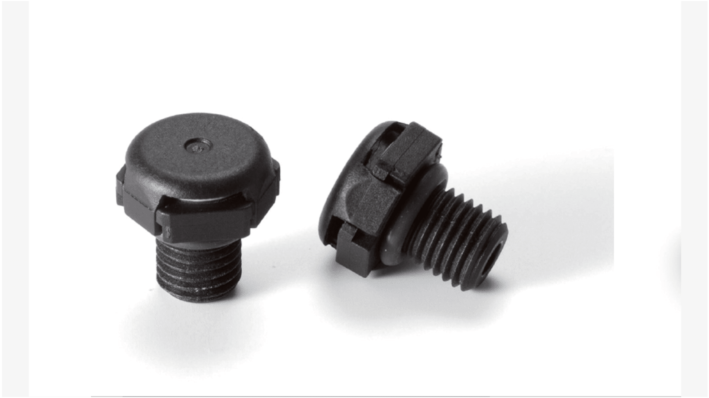 タカチ電機工業 圧力補正素子 ベント ポリアミドPA6 11.5mm x 11.2mm