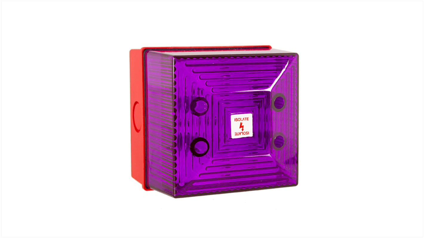 Magenta LED Állapotjelző/statikus jelzőlámpa, 24 V DC