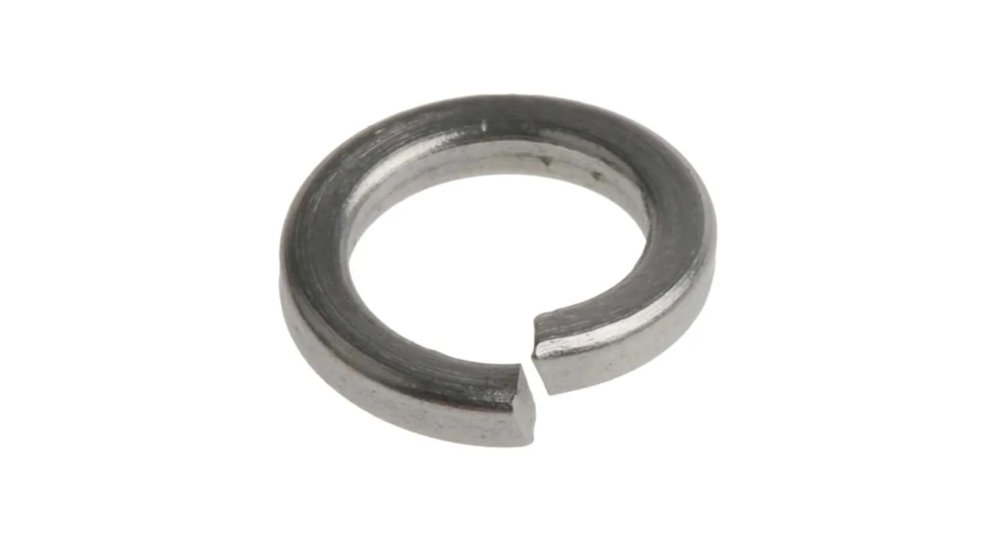 RS PRO Federring für M6 Schrauben A4 316 Sicherungs-, 1.60mm x 6.10mm x 9.90mm, Edelstahl