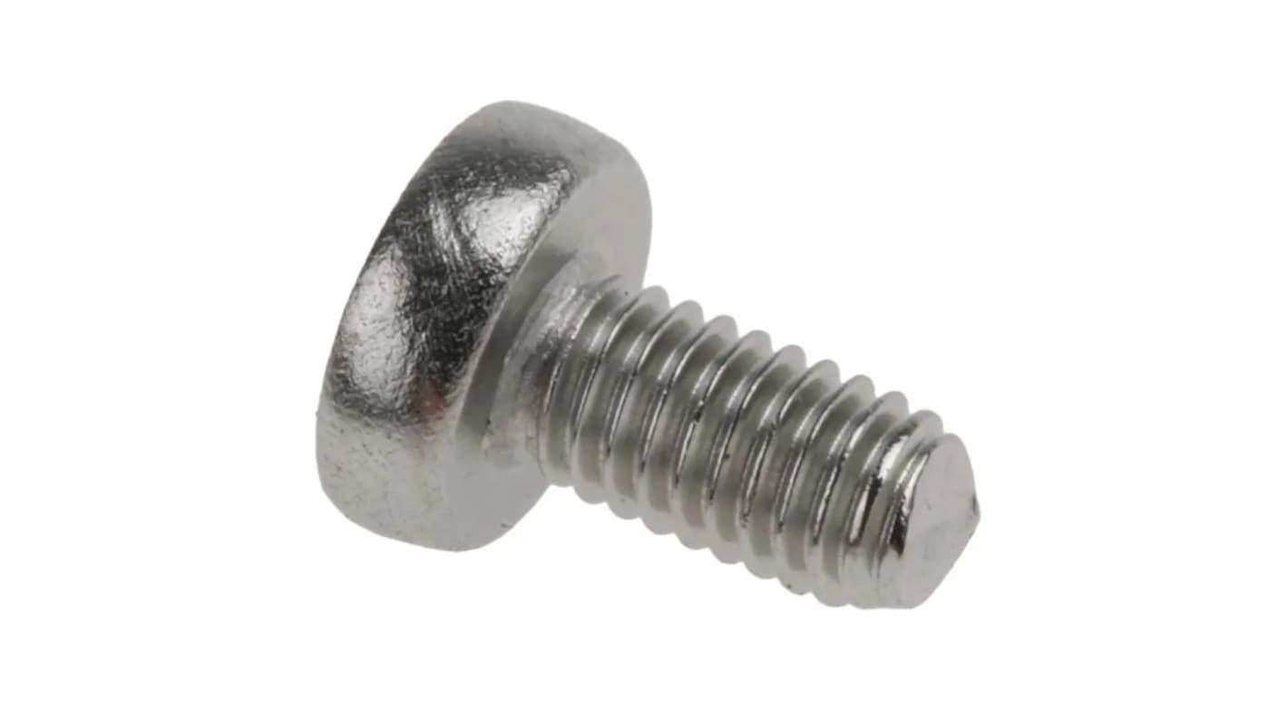 Śruba maszynowa M3 łeb z łbem walcowym soczewkowym Stal nierdzewna długość 6.0mm skok 0.50mm