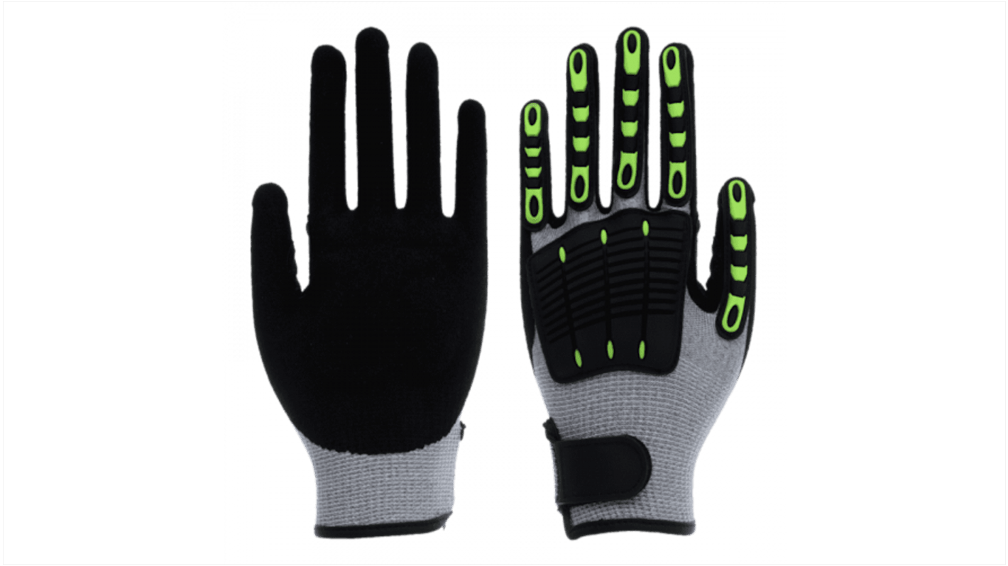 Unigloves 340RFI Grey Glass Fibre, HPPE, Nylon Abrasion Resistant, Cut Resistant, Dry Environment, General Purpose, Oil