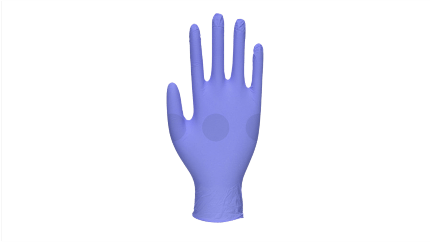 Unigloves GM004 Arbeitshandschuhe Größe 9 Chemikalienbeständig Nitril Blau 100Paare