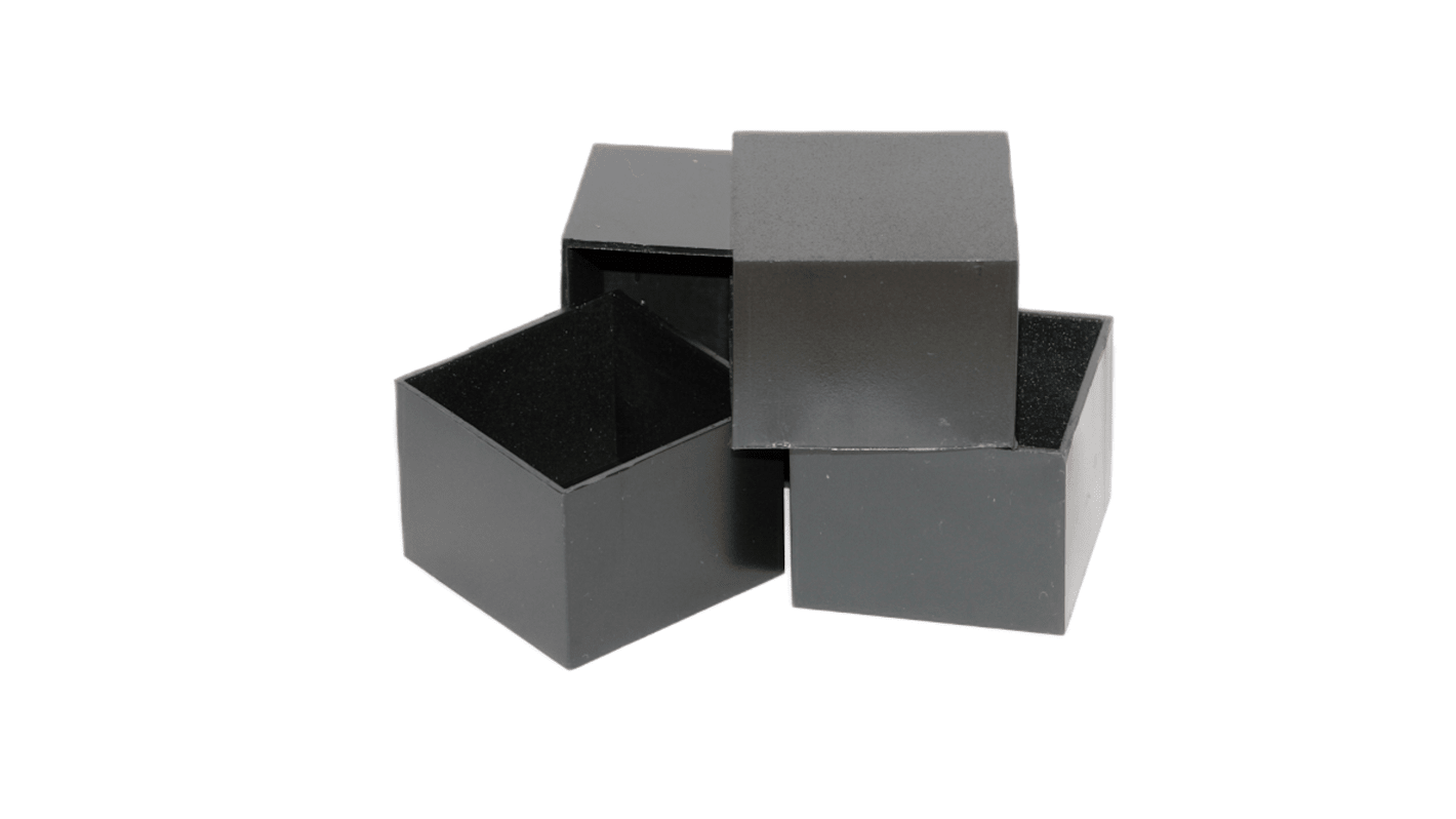 Hammond Black ABS Potting Box, 1.57 x 1.57 x 1.15mm