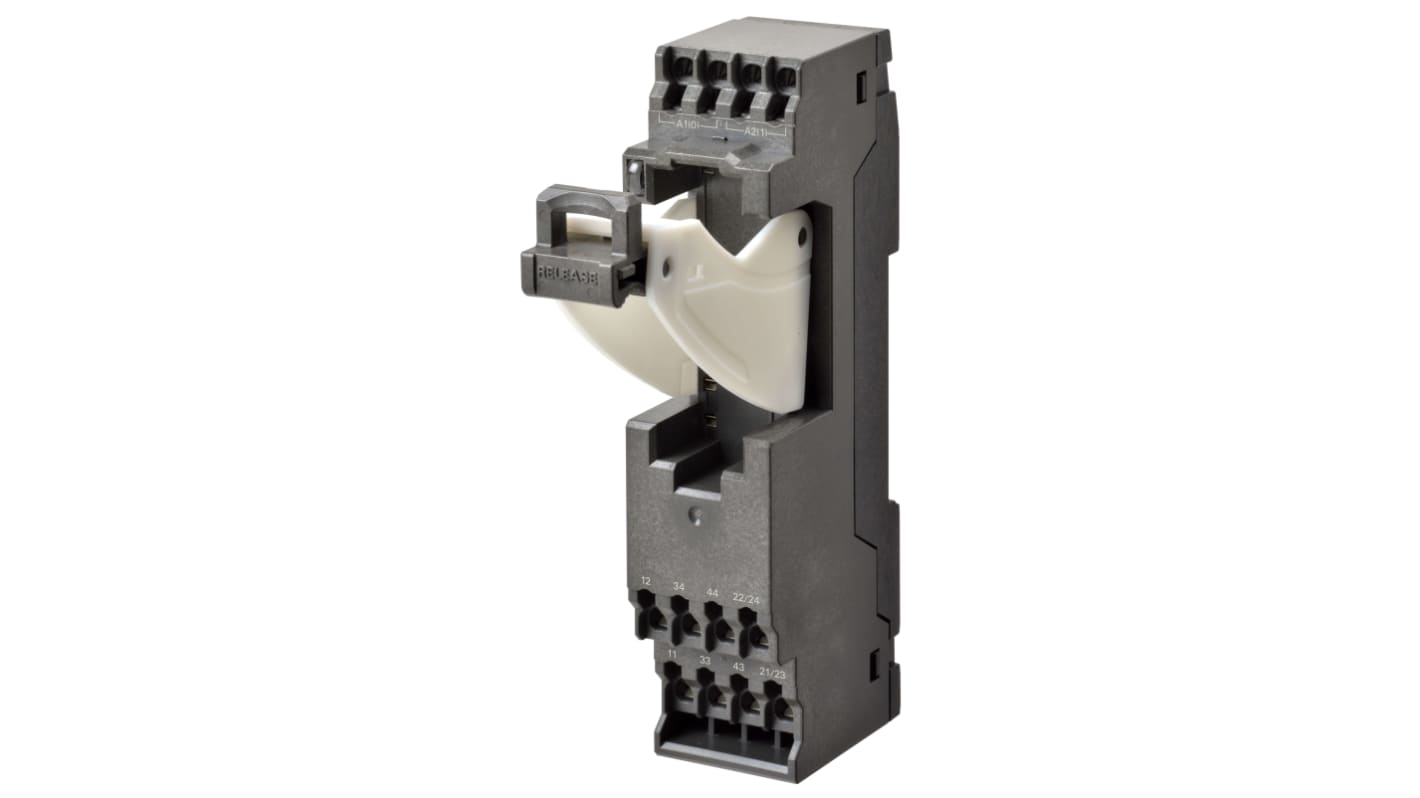Omron 14 Pin 24V dc DIN Rail Relay Socket, for use with G7SA Series