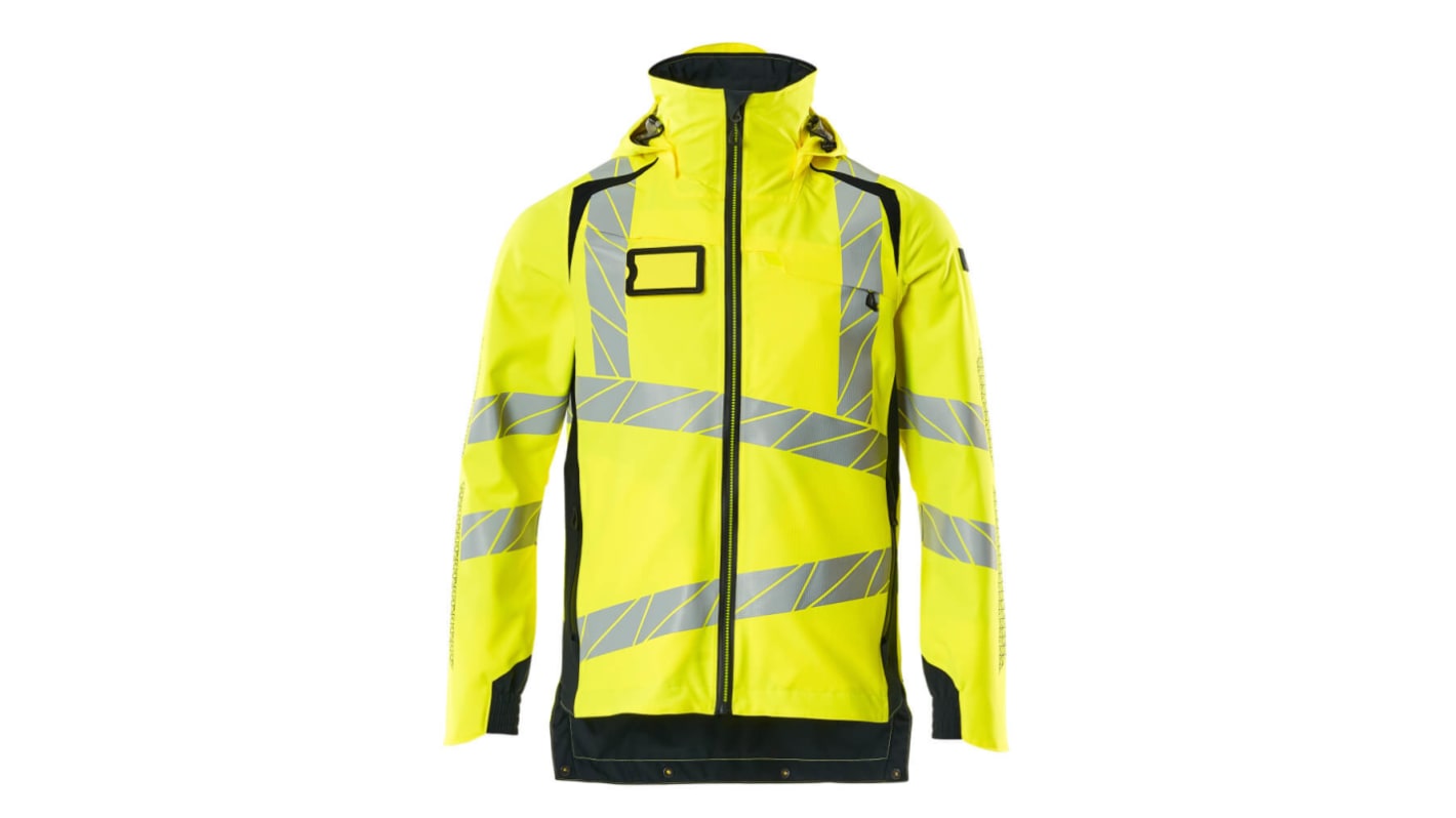 Mascot Workwear 19001-449 Yellow/Navy Unisex Hi Vis Jacket, 92 cm