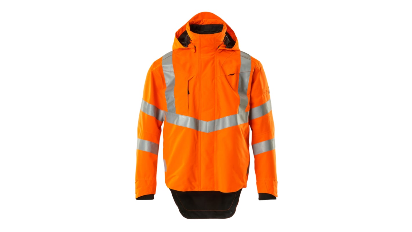 Mascot Workwear 20501-231 Orange Unisex Hi Vis Jacket, 112 cm