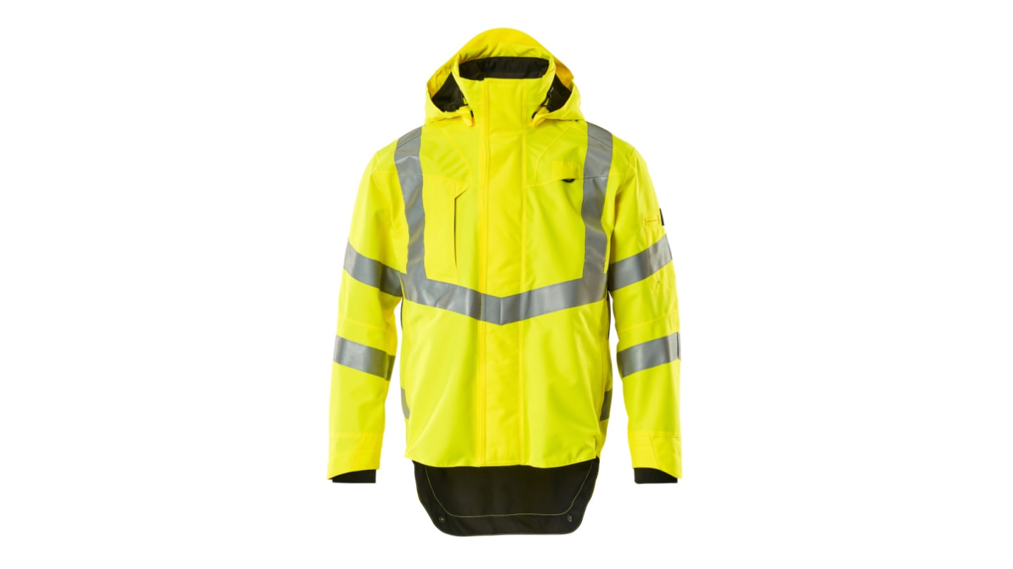 Mascot Workwear 20501-231 Yellow Unisex Hi Vis Jacket, 100 cm