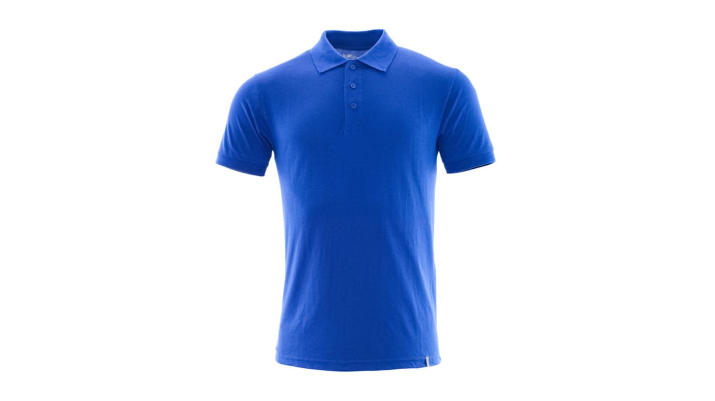 Mascot Workwear 20683-787 Blue 40% Polyester, 60% Cotton Polo Shirt, UK- 100cm, EUR- 100cm