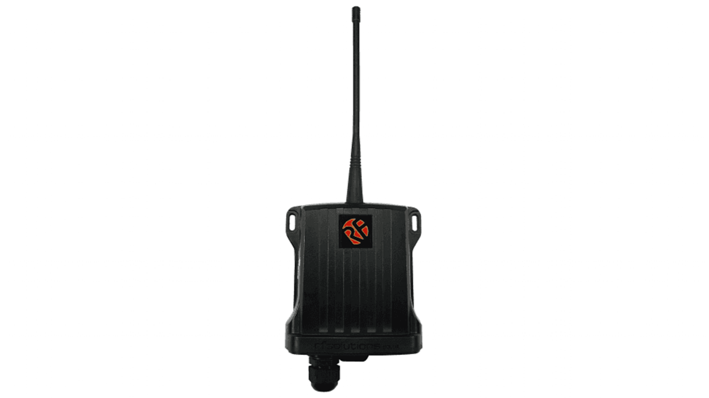 RF Solutions Empfänger 433MHz FSK, LoRa 4 Kanäle 12 → 24V dc