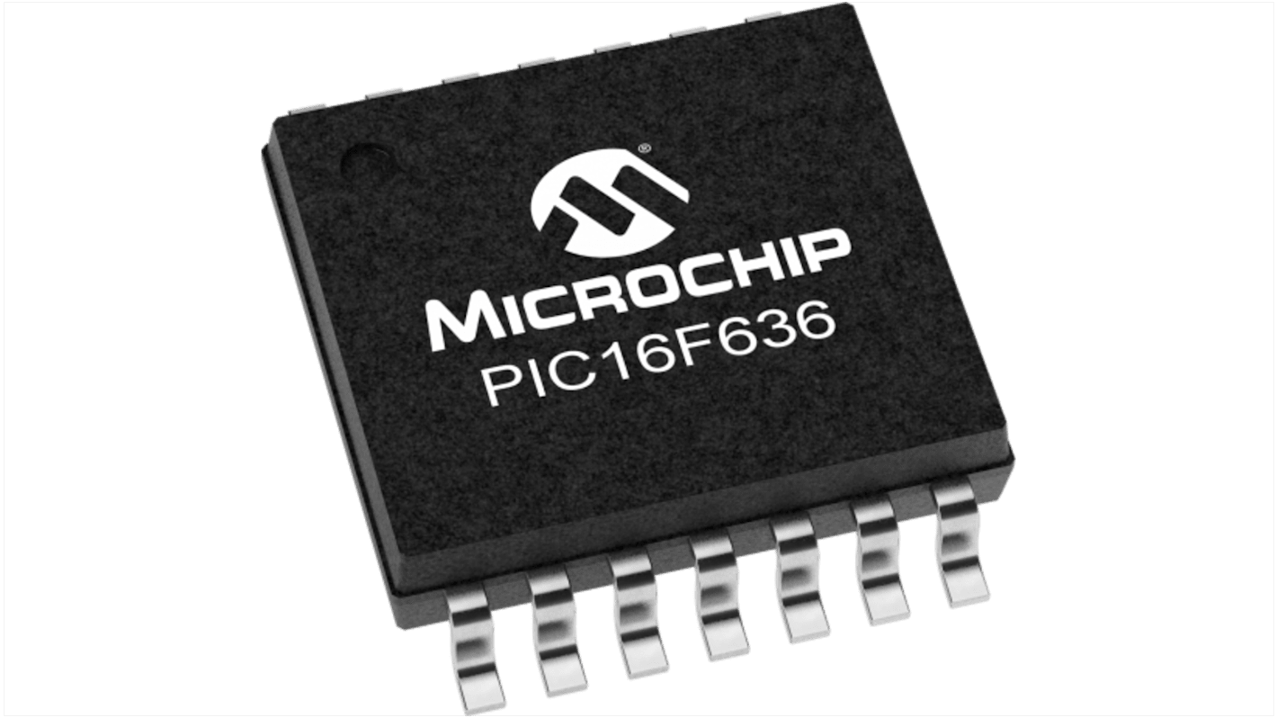 Microchip PIC Microcontroller MCU, 14 Ben TSSOP