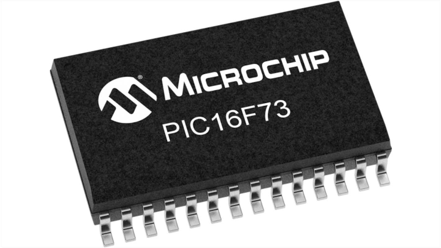 Microchip PIC16单片机, PIC内核, 28针, SOIC