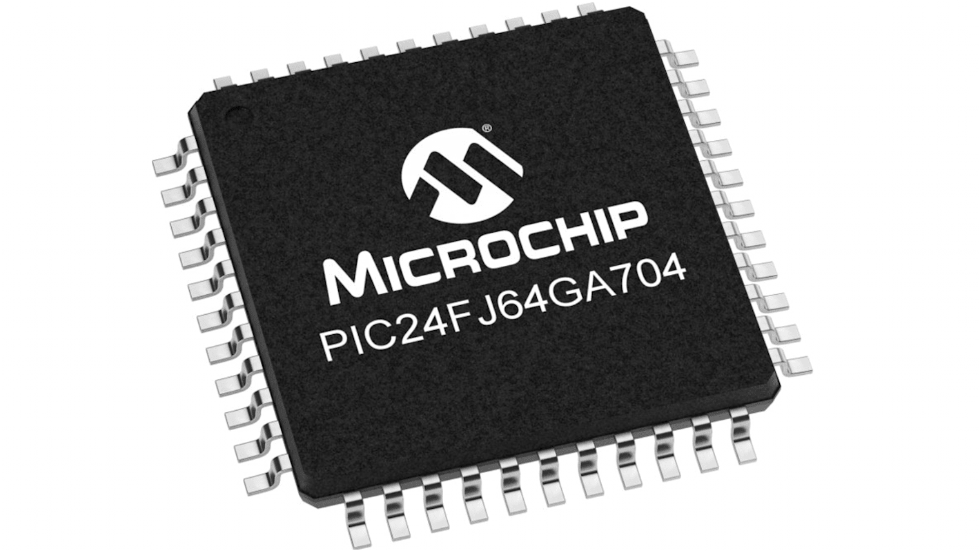 Mikrokontroler Microchip PIC24F TQFP 44-pinowy Montaż powierzchniowy PIC