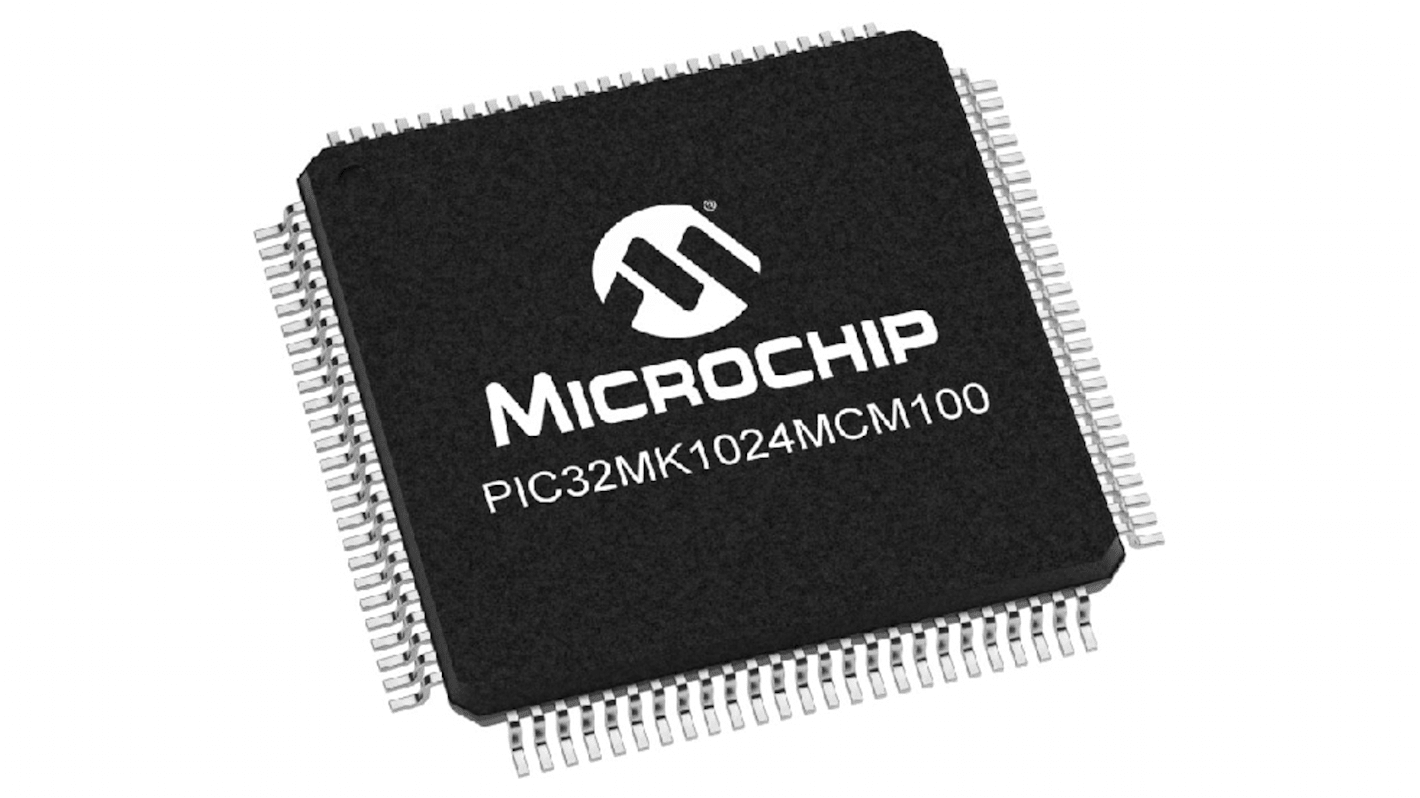 Microchip PIC32单片机, PIC内核, 100针, TQFP