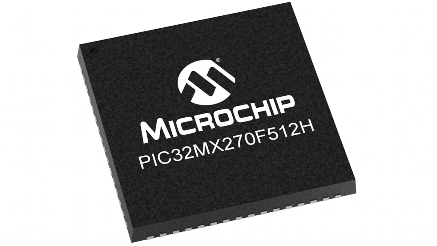 Microchip PIC32MX系列单片机, PIC内核, 64针, QFN封装