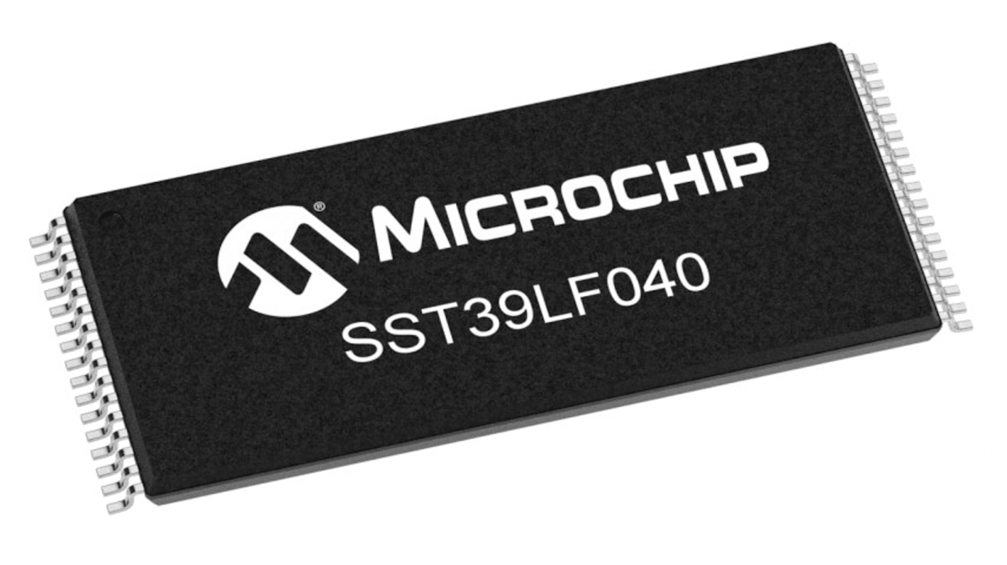 Memoria flash, SPI SST39LF040-55-4C-WHE 4Mbit, 5124K x 8, TSOP, 32 pines