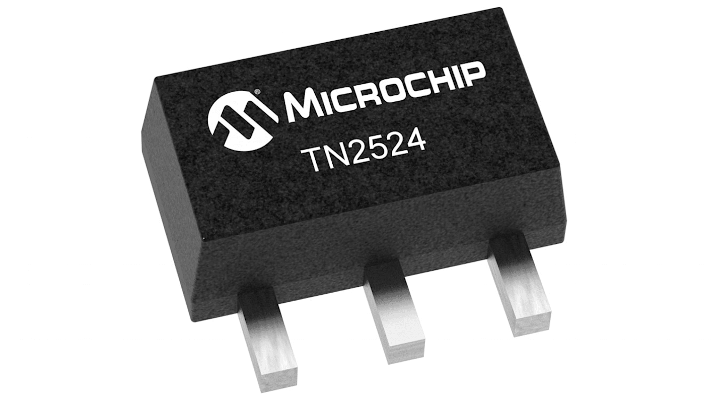 MOSFET Microchip TN2524N8-G, VDSS 240 V, SOT-89