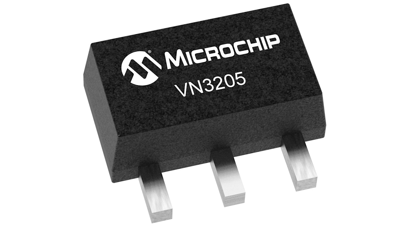 Microchip N-Channel MOSFET, 50 V SOT-89 VN3205N8-G