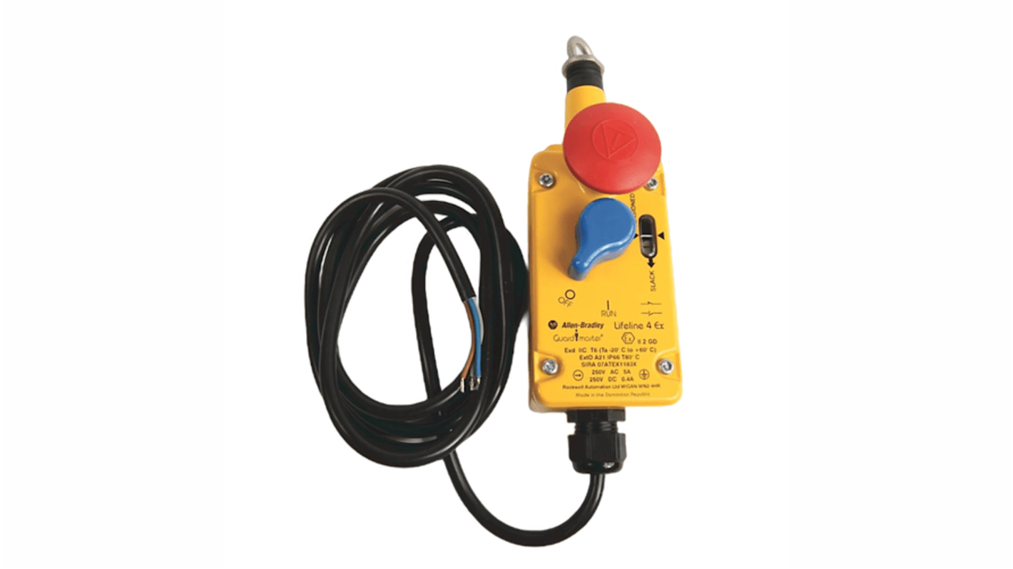 Allen Bradley Cable Switch, 2m, 2NC