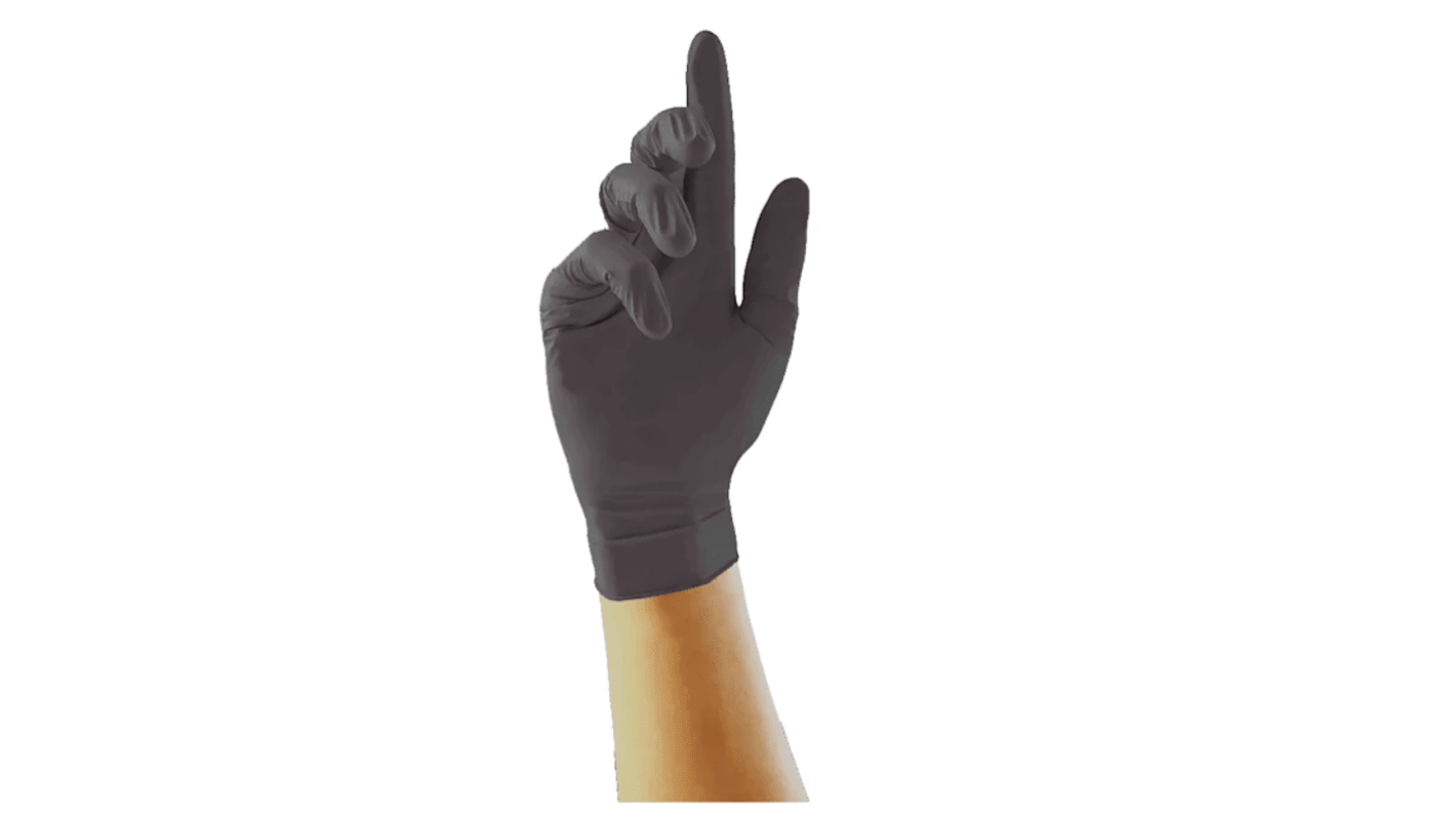 Gants jetables RS PRO taille XL, Nitrile Non poudrés, x 100 gants