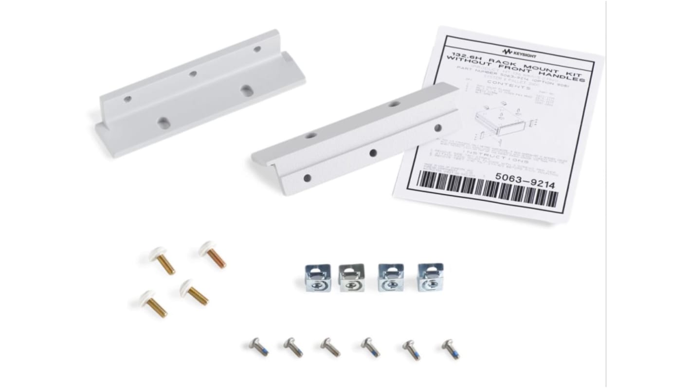 Keysight Technologies Rack Montagekit, Gestellmontage für Zubehör, Metall, 3 Stück