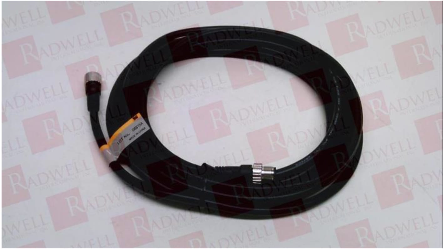 Kabel do siłownika/czujnika ze złączem Złącze M12 długość 5m Rodzaj A Żeńskie Złącze B Złącze M12