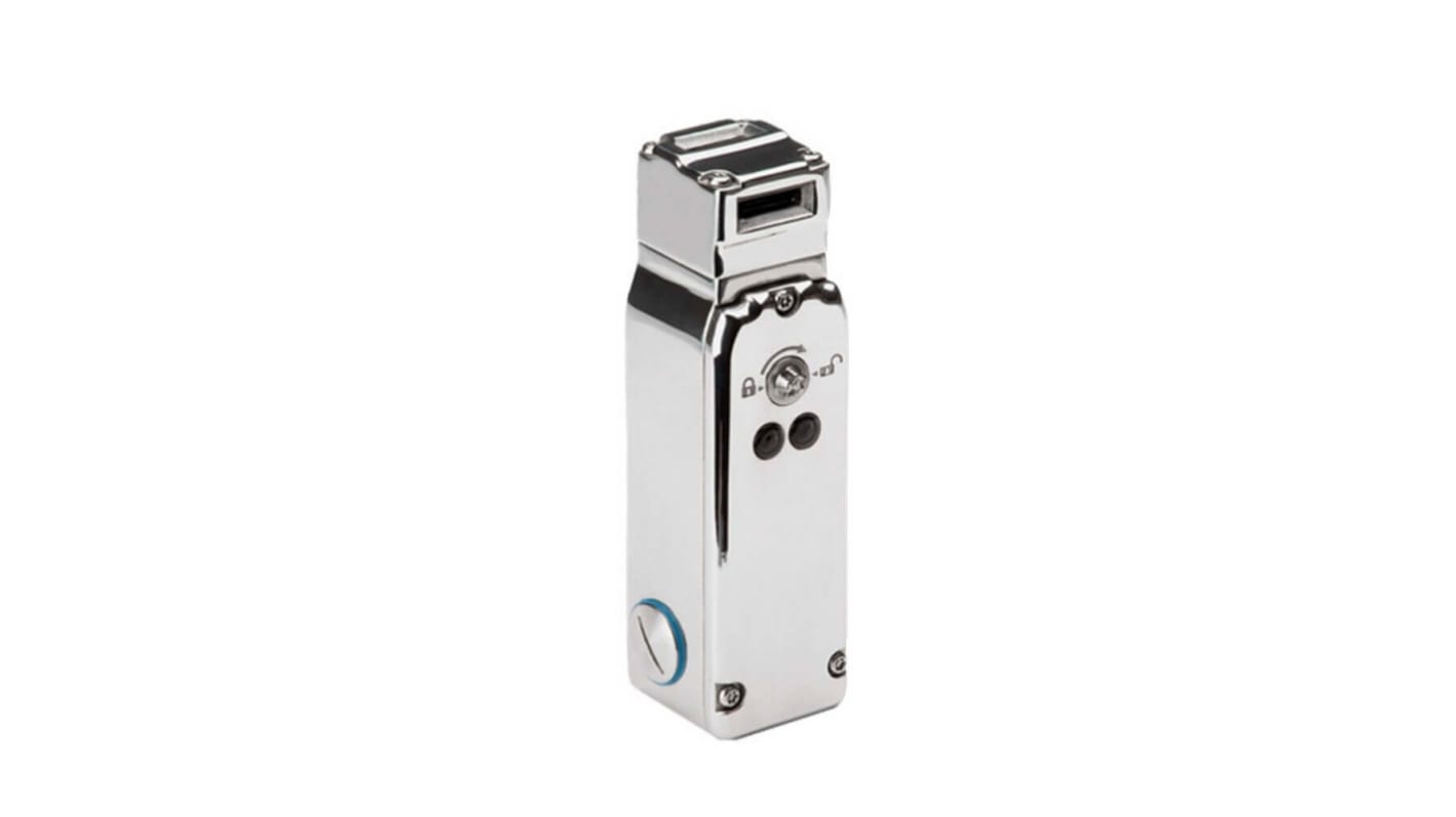 Omron F3S-TGR Safety Interlock Switch, 4NC/2NO, Key Actuator Included, Stainless Steel, Guard Lock Interlock