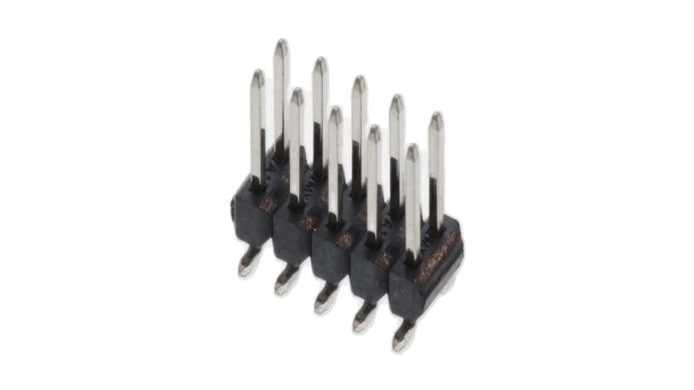 Molex 71308 Series PCB Header, 10 Contact(s), 2.54mm Pitch, 2 Row(s)
