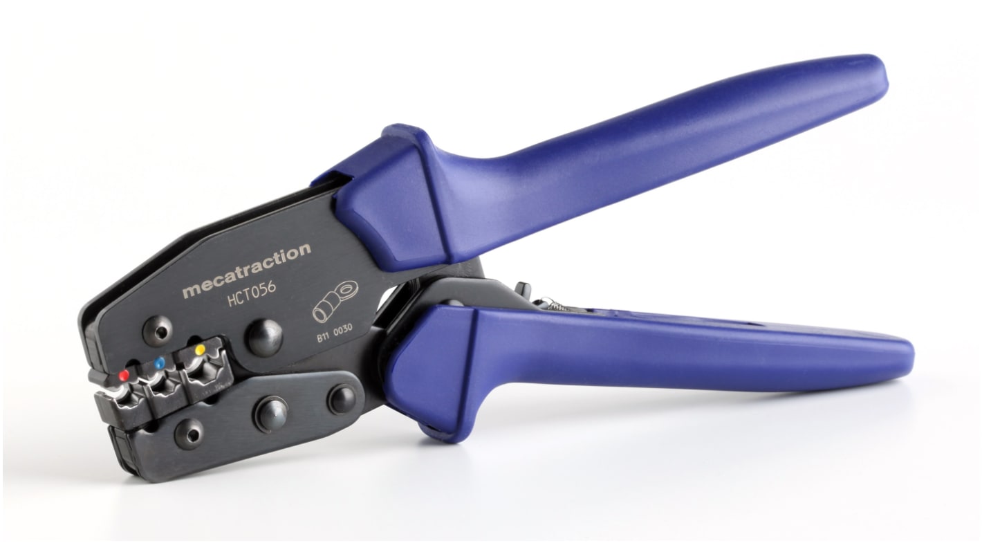 MECATRACTION Hand Operated Mechanical Crimping Tools Hand Crimp Tool for Insulated Terminals