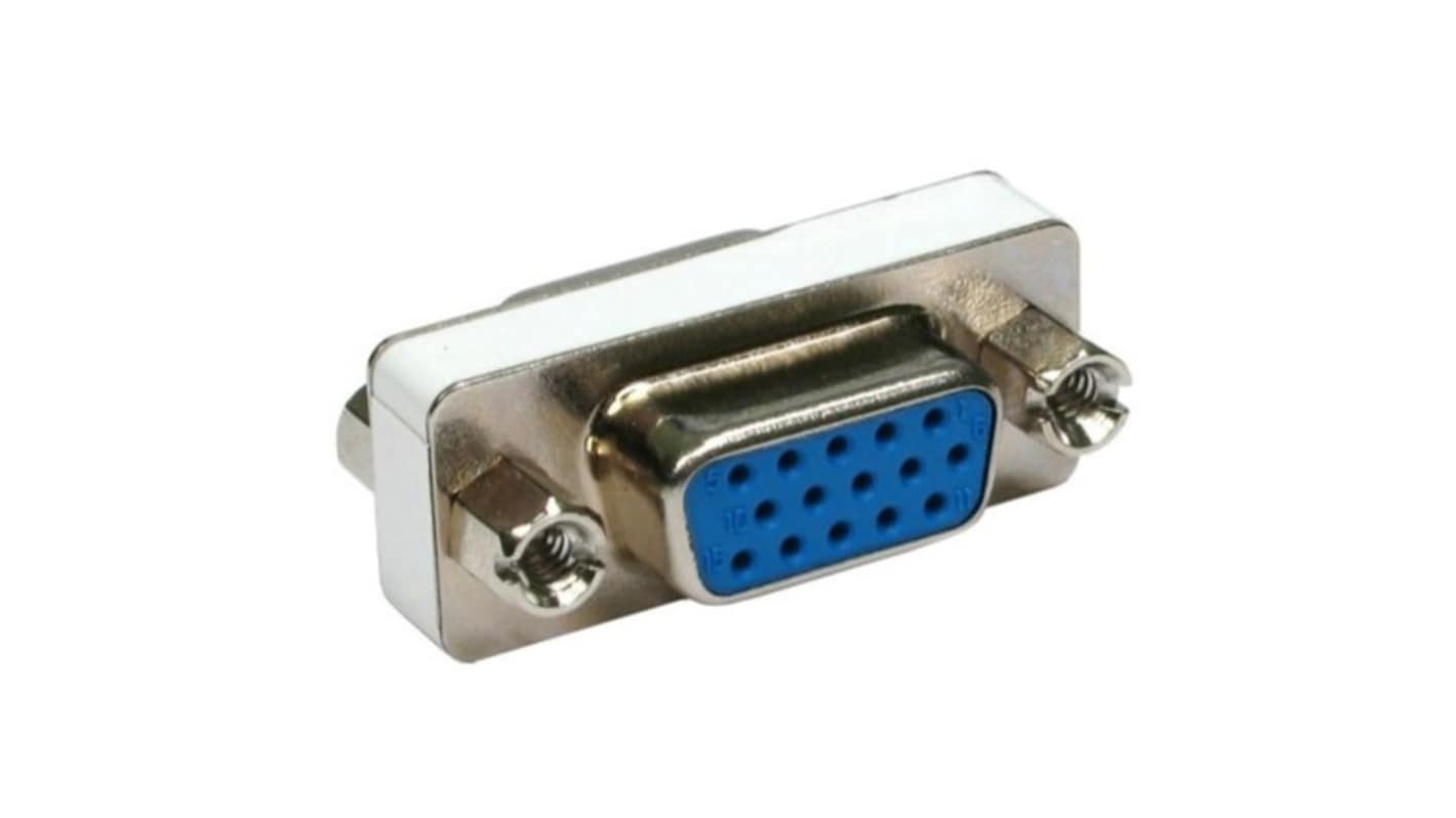Conector D-sub RS PRO, paso 2.29mm, Recto D-Sub estándar, Montaje en Panel Mount, Hembra, 3A