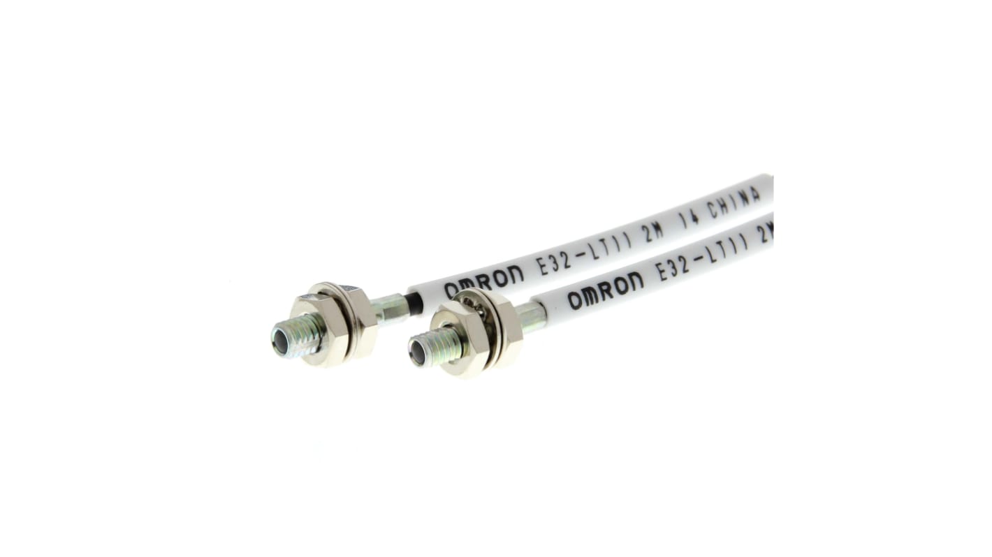 Omron 玻璃光纤传感器, 可检测370 mm, IP67