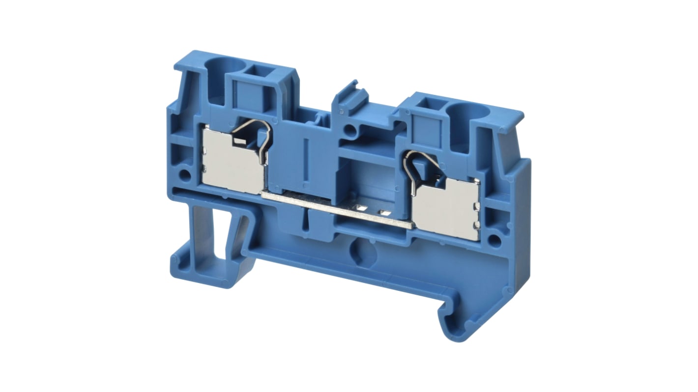 Omron XW5T-P4.0-1.1-1BL XW5T-P Series Blue, 1-Level, Push In Termination