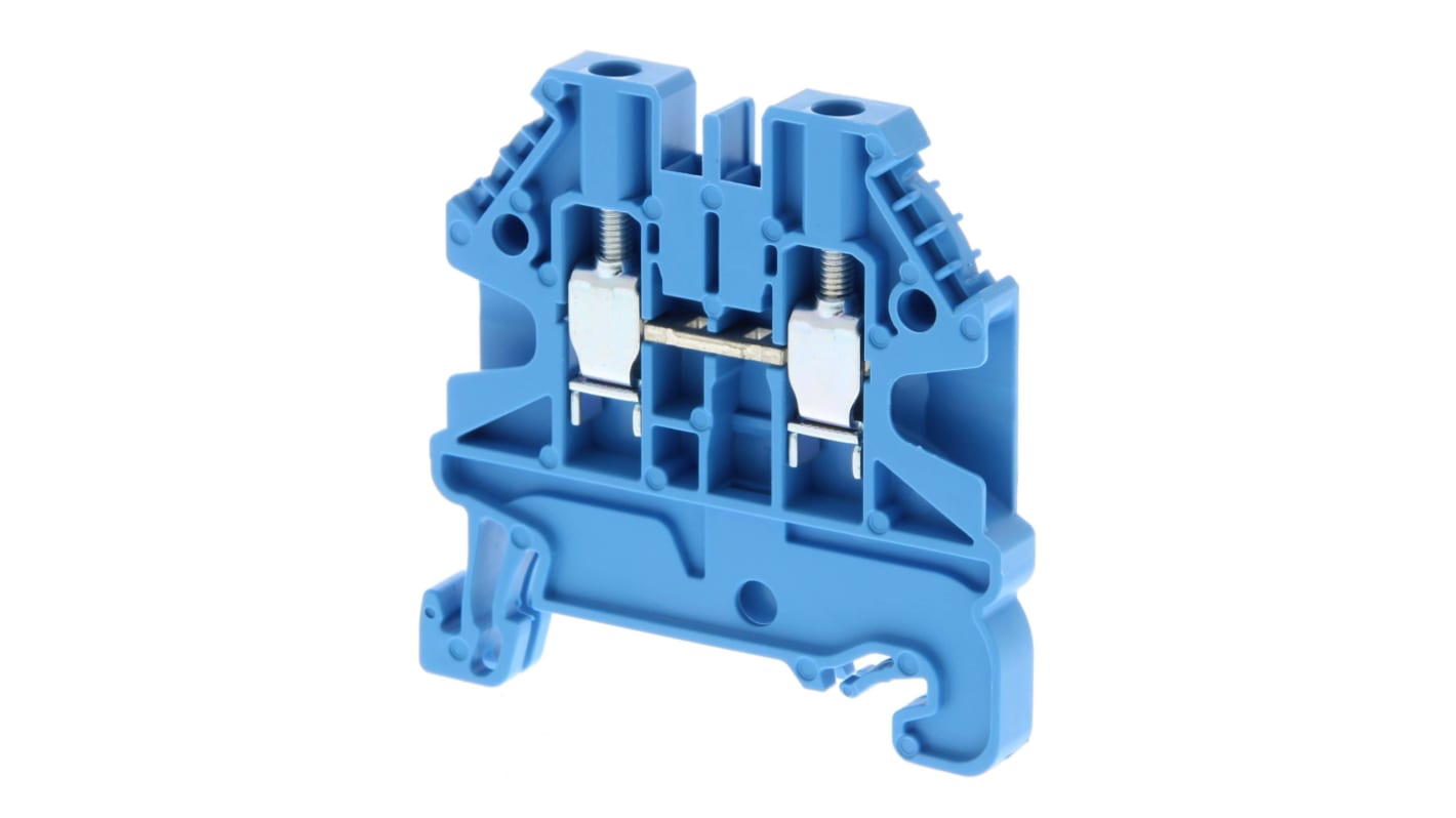 Omron XW5T-S2.5-1.1-1BL XW5T Series Blue, 1-Level, Screw Termination